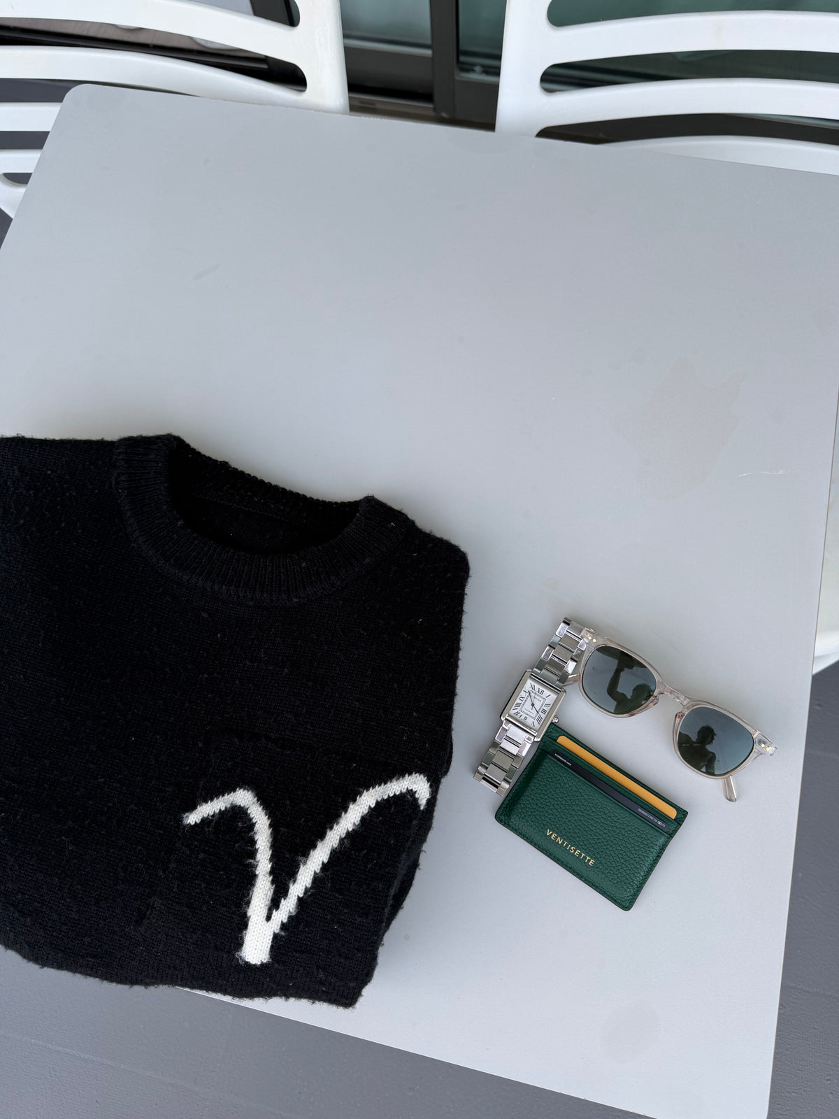 Ventisette Essential Cardholder - Midnight Green